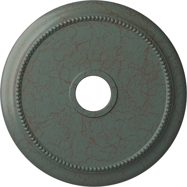 Ekena Millwork Crendon Medallion (Canopies up to 4 3/8"), 24 1/8"OD x 4 3/8"ID x 2 1/4"P, Cloud Burst Crackle CM24CRCBC - main